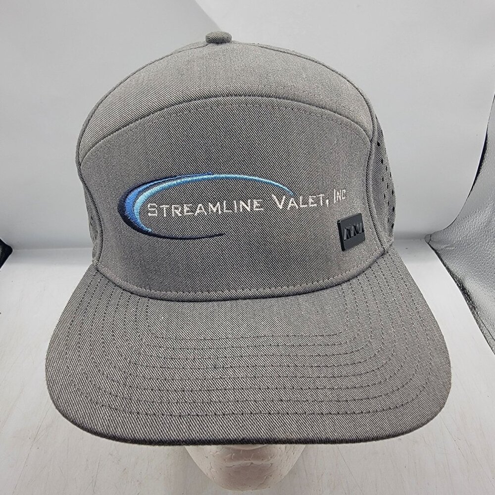 The Riviera Adults Heather Gray Medium Baseball Hat Cap Casual Outdoors Comfort